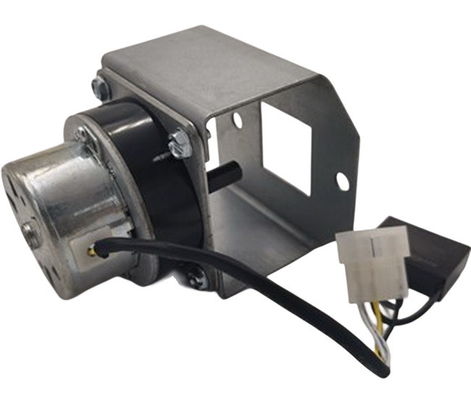 5.5W 2.4RPM Pellet Auger মোটর পেলেট স্টোভ Auger শ্যাফ্ট শেড পোল মেটাল ব্র্যাকেট সহ