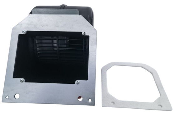 155W 2.16A AC ইন্ডাস্ট্রিয়াল সেন্ট্রিফিউগাল ফ্যান এক্সটার্নাল রটার মোটর মেটাল প্লেট মাউন্টিং ফ্ল্যাঞ্জ সহ