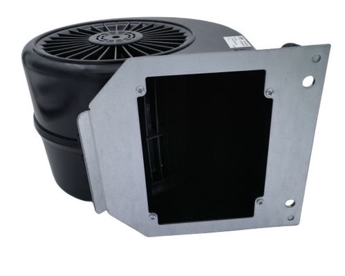155W 2.16A AC ইন্ডাস্ট্রিয়াল সেন্ট্রিফিউগাল ফ্যান এক্সটার্নাল রটার মোটর মেটাল প্লেট মাউন্টিং ফ্ল্যাঞ্জ সহ