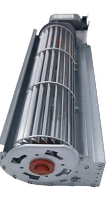 65mmX240 AC ক্রস ফ্লো ব্লোয়ার এয়ার ব্লোয়ার মোটর ফ্যান 55W 0.88A হল স্পিড ফিডব্যাক সহ