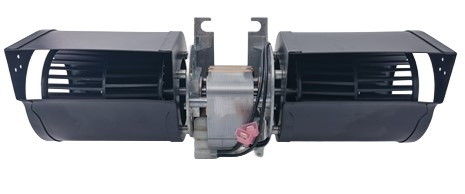 64W 1.0A 115V কনভেকশন ব্লোয়ার মোটর উচ্চ তাপমাত্রার চাকা 4X4 কাঠবিড়ালি খাঁচা