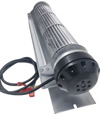 86mm X 360 AC ক্রস ফ্লো ব্লোয়ার ফ্যান সেন্ট্রিফিউগাল ফ্লো 100W 0.88A এক্সটারনাল রটার মোটর