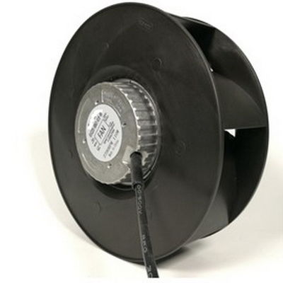 48VDC 105W IP55 সেন্ট্রিফিউগাল এয়ার ব্লোয়ার ফ্যান ডিসি এক্সটার্নাল রটার