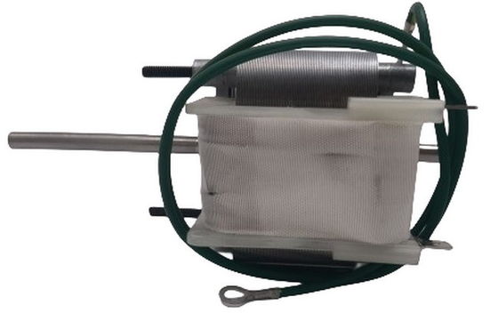 2.38 " 70W 115V সি ফ্রেম বৈদ্যুতিক ফ্যান মোটর এসি একক ফেজ ছায়াময় মেরু