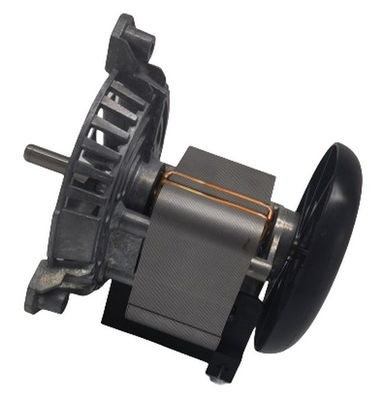 2.38" 95W 240V C ফ্রেম ইলেকট্রিক ফ্যান মোটর এসি শ্যাডড পল ডাবল হার্জ