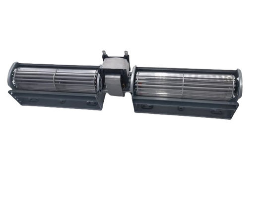 42W ডাবল কেজ ক্রস ফ্লো ব্লোয়ার ফ্যান 48mm ব্যাসার্ধ এসি উচ্চ তাপমাত্রা পরিবর্তনশীল মাউন্ট